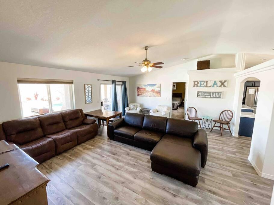 Private View On The Lake Side Of 95! Sleeps 16 Lake Havasu City Exterior photo